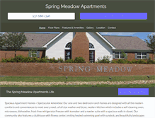 Tablet Screenshot of liveatspringmeadowapartments.com